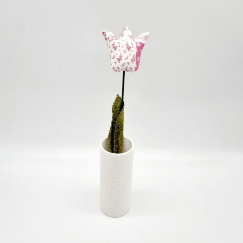 Illatos Kézműves Tulipán (Pink virágos)
