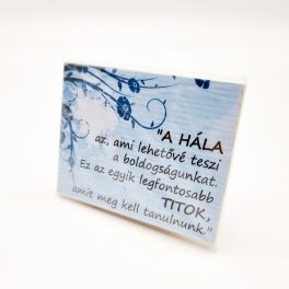 Fa Hűtőmágnes (Hála)