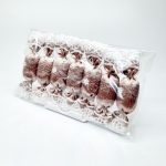 Textil szaloncukor (Barna)