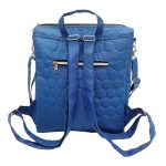 Elegance Női Hátitáska és Válltáska (Kék steppelt)