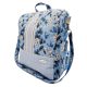 Elegance Női Hátitáska és Válltáska (Kék virágos)