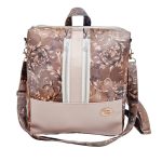Elegance Női Hátitáska és Válltáska (Barna indás)