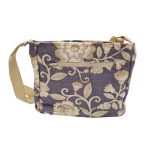 Beauty Női Oldaltáska (Barna virágos)