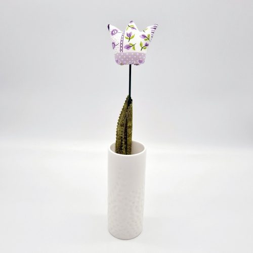 Illatos Kézműves Tulipán (Lila mintás)
