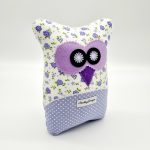 Bagoly Levendulás Álompárna (Lila virágos)