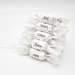 Névreszóló textil szaloncukor