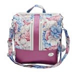 Elegance Női Hátitáska és Válltáska (Színes virágos)