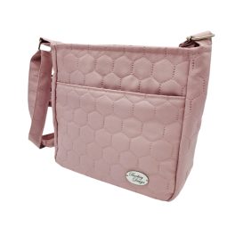 Beauty Női Oldaltáska (Rózsaszín steppelt)