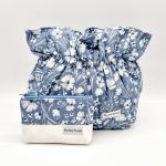 Romantic Női Válltáska és Pénztárca Szett (Kék)