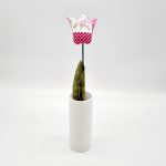 Illatos Kézműves Tulipán (Pink pöttyös)