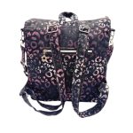 Elegance Női Hátitáska és Válltáska (Mályva buborékos)