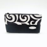 Elegance Női Hátitáska és Pénztárca Szett (Fekete-fehér)