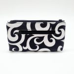 Elegance Női Hátitáska és Pénztárca Szett (Fekete-fehér)