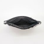 Elegance Női Hátitáska és Pénztárca Szett (Fekete-fehér)