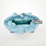 Romantic Női Válltáska (Türkisz bogyós leveles)