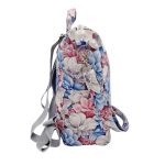 Elegance Női Hátitáska és Válltáska (Színes virágok)